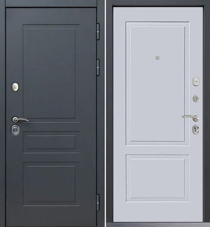 Входная дверь Command Doors Lord 05 Белый матовый