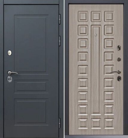 Входная дверь Command Doors Lord 01 Белая лиственница