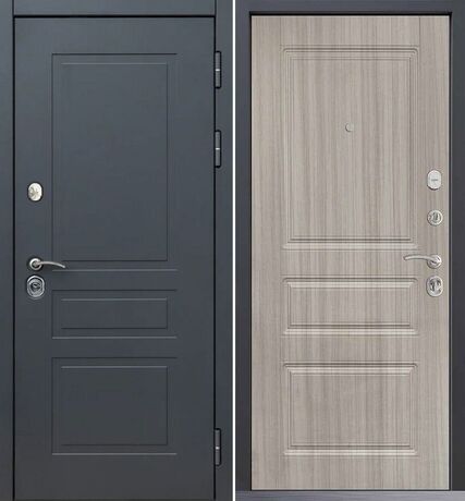 Входная дверь Command Doors Lord 02 Белая Лиственница