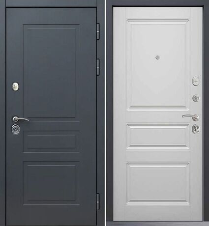 Входная дверь Command Doors Lord 02 Белый Матовый