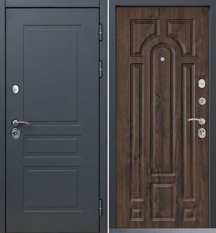 Входная дверь Command Doors Lord 17.02 Темный Дуб