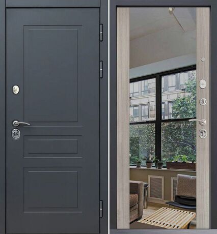 Входная дверь Command Doors Lord 3Z Белая Лиственница