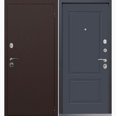 Дверь Command Doors Патриот медный антик 05 Графит Серый
