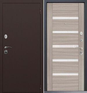 Входная дверь Command Doors Патриот медный антик 18SP Белая лиственница