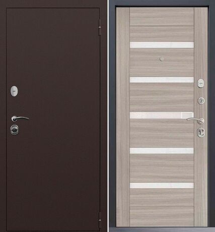 Входная дверь Command Doors Патриот медный антик 18SP Белая лиственница