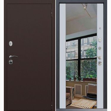 Дверь Command Doors Патриот медный антик 3Z Белый Матовый