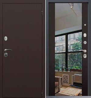 Входная дверь Command Doors Патриот медный антик 3Z Венге