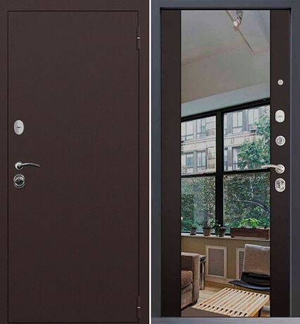 Входная дверь Command Doors Патриот медный антик 3Z Венге