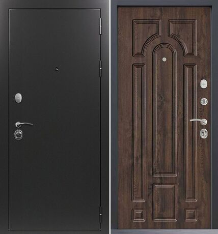 Входная дверь Command Doors Патриот графит 17.02 Темный Дуб