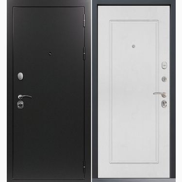 Дверь Command Doors Патриот графит 38.02 Белый матовый