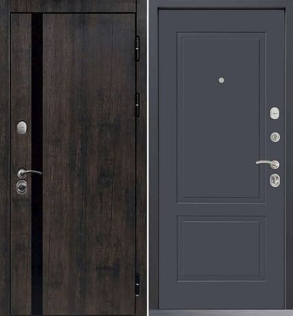 Входная дверь Command Doors Premier 05 Графит Серый