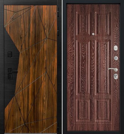 Входная дверь Command Doors Shellwood 15 Дуб коньяк