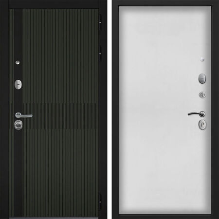 Входная дверь Command Doors matrix oliva 00 Белый матовый