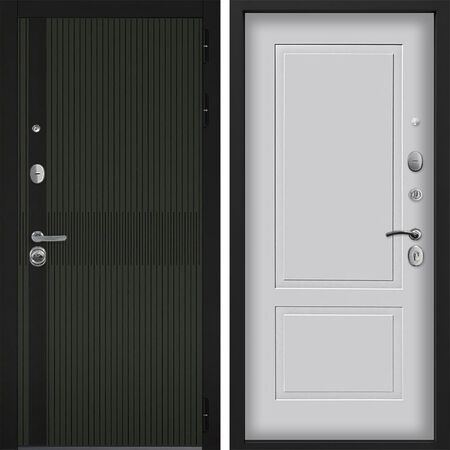 Входная дверь Command Doors matrix oliva 05 Белый матовый