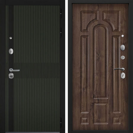Входная дверь Command Doors matrix oliva 17.02 Темный Дуб