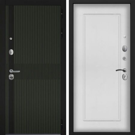Входная дверь Command Doors matrix oliva 38.02 Белый матовый