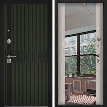 Дверь Command Doors matrix oliva 3Z Белая Лиственница