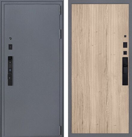Входная дверь АСД Беркут (биометрический замок Smart lock К06)