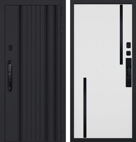 Входная дверь АСД Solana (биометрический замок Smart lock DZ 888)