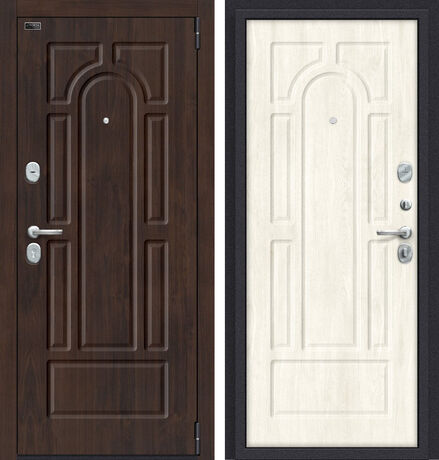 Входная дверь Браво Porta S 55.55 Almon 28 и Nordic Oak