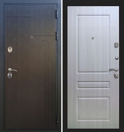 Входная дверь ReX Премиум 246 ФЛ-243 Сандал белый