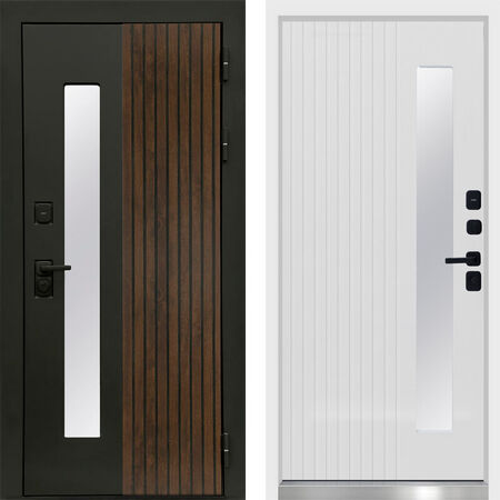 Входная дверь Termo-door Флагман Белый софт белый короб изнутри