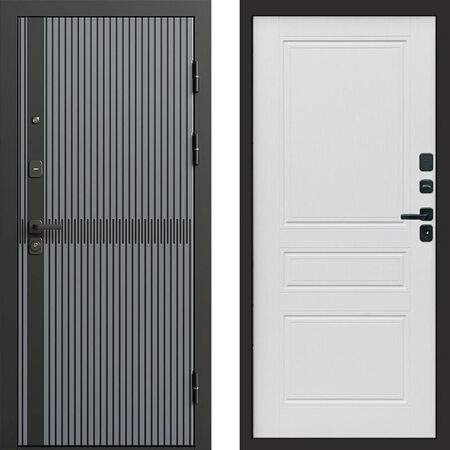 Входная дверь Termo-door Граунд грей Классика лиственница