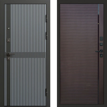 Входная дверь Termo-door Граунд грей Porte шоколад