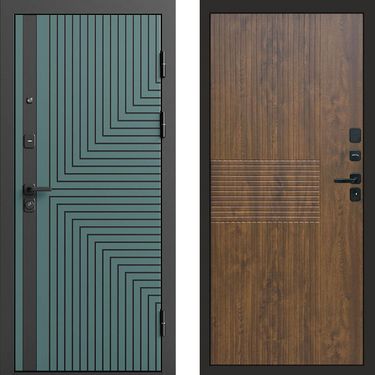 Дверь Termo-door Квантум velutto verde Мастино дуб