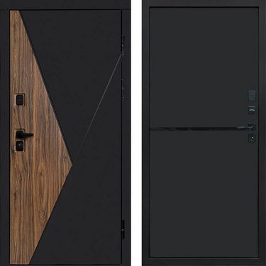 Дверь Termo-door Матрикс ультра Нео black