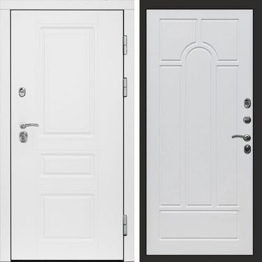 Дверь Termo-door Орегон White Арка белое дерево