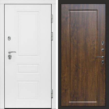 Входная дверь Termo-door Орегон White Гранд дуб