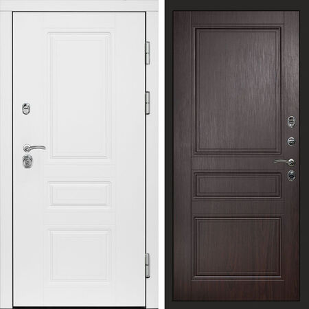 Входная дверь Termo-door Орегон White Классика венге