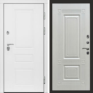 Входная дверь Termo-door Орегон White Мадрид лиственница