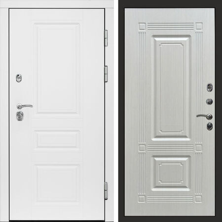 Входная дверь Termo-door Орегон White Мадрид лиственница