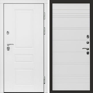 Входная дверь Termo-door Орегон White White line