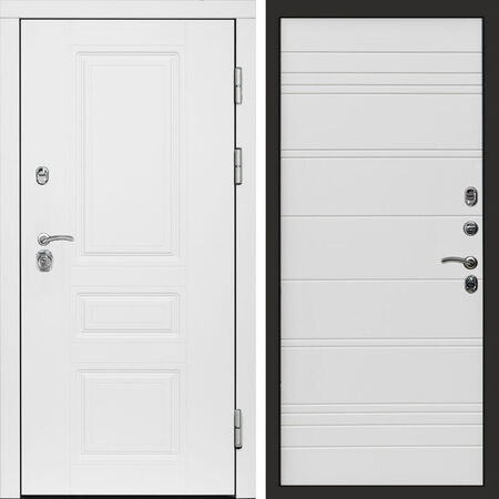 Входная дверь Termo-door Орегон White White line