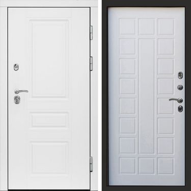 Дверь Termo-door Орегон White Престиж белое дерево