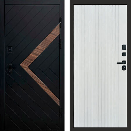 Входная дверь Termo-door Плэй Flat белый софт