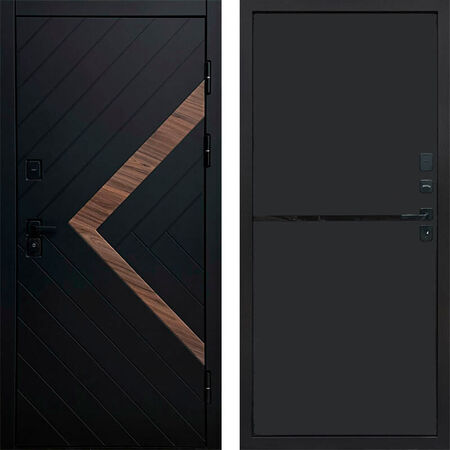 Входная дверь Termo-door Плэй Нео black