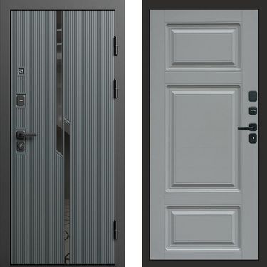 Дверь Termo-door Прайм Лион grey софт