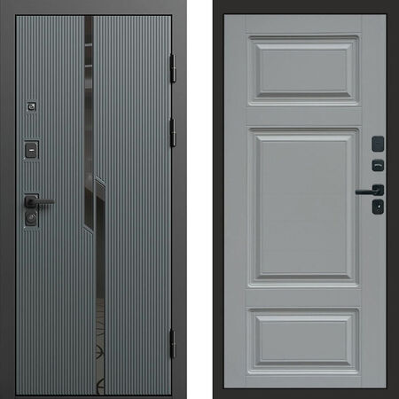 Входная дверь Termo-door Прайм Лион grey софт