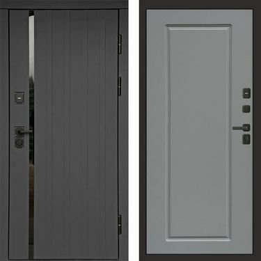 Дверь Termo-door Роял графит Гранд grey софт
