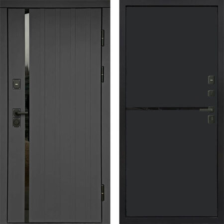 Входная дверь Termo-door Роял графит Нео black
