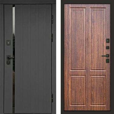 Дверь Termo-door Роял графит Орех стандарт