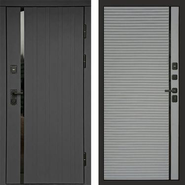 Дверь Termo-door Роял графит Porte grey софт
