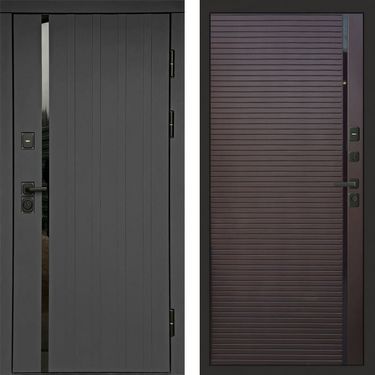 Дверь Termo-door Роял графит Porte шоколад