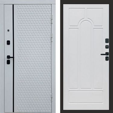 Дверь Termo-door Simple white Арка белое дерево