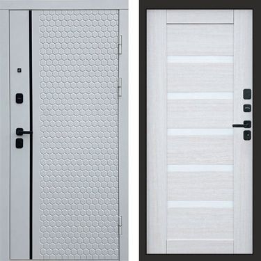 Дверь Termo-door Simple white Царга лиственница