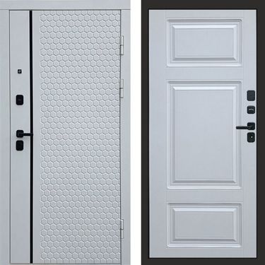 Дверь Termo-door Simple white Лион белый софт